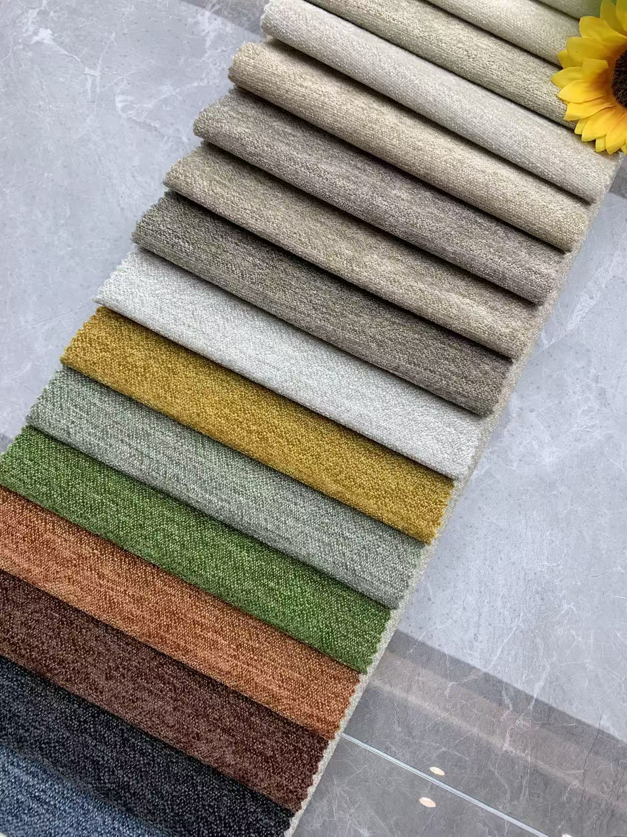 Tela de tapicería de chenilla Chenille Upholstery Fabric