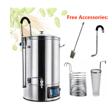 Small Home Beer Brewing Equipment - 304 Stainless Steel Fermentation Tank Mini Beer Making Kit