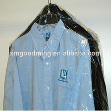 Transparent plastic garment bag t-shirt bag suit cover packing bag