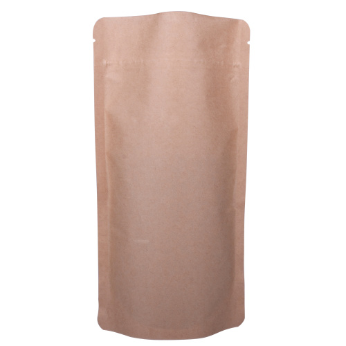 Normal materials nature kraft paper bag for food