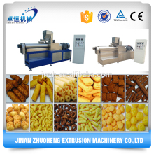 extruded snack food processing machine