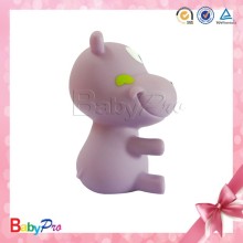 made in China hot products on market different cute shape plastic hippo bath toy baby bath toy