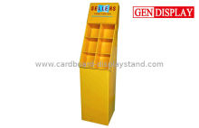 Cells Cardboard Point Of Sale Display Stands , Paper Glossy Retail Display Stands