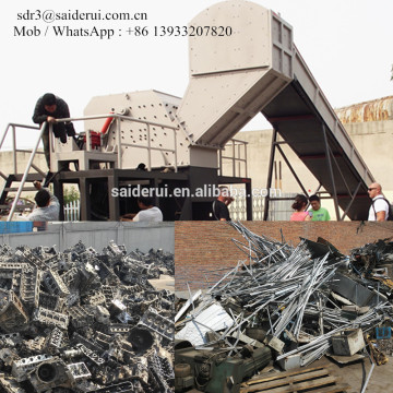 Light Ferous scrap hammer mill crusher