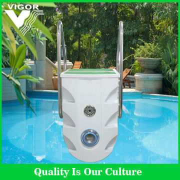 effective integrated swimming pool pump filter