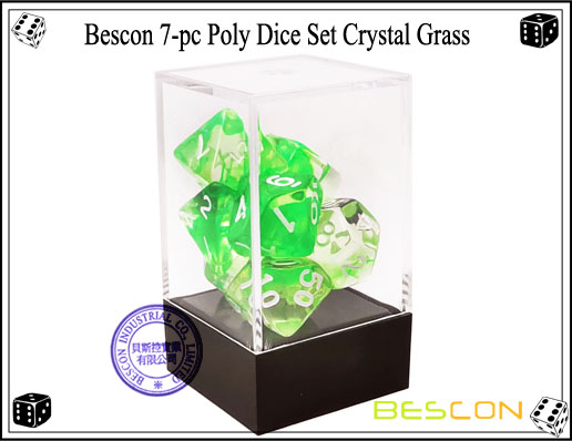 Kristallgrüne Würfel Set-3 Crystal Green Dice Set-3