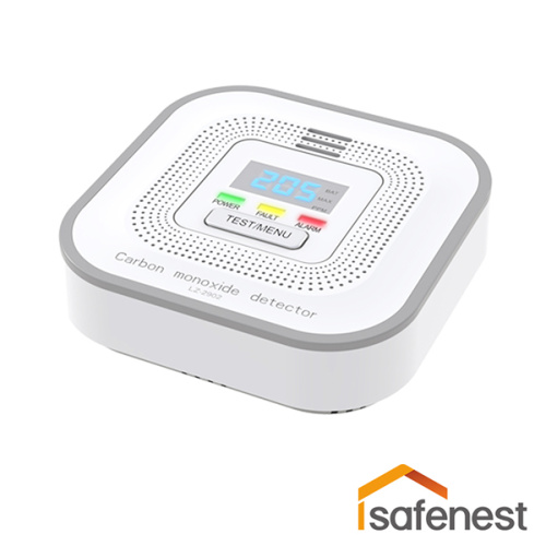 Carbon Monoxide Alarm Sensor with LCD Display