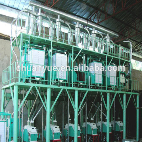 20T/D - 100T/D whole set automatic maize grinding mill prices for maize flour