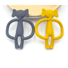 Kreative Custom Elephant Silicon Baby Teether