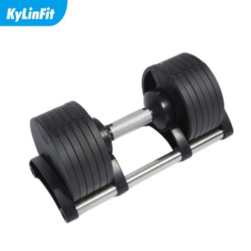 Kylinfit 32kg Adjustable Dumbbell Set - Metal Flexbell