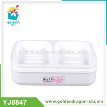 Double Grids Plastic Soap Case With Print Plastic Soap Case