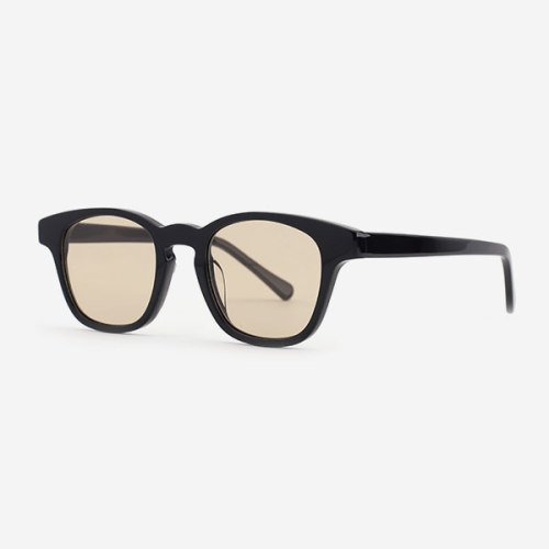 Light Square Acetate Men's Sunglasses