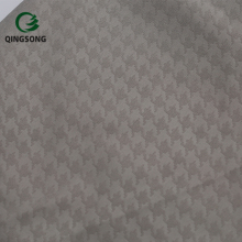 Home Textile Solid Color Polyester White Embossed Fabric