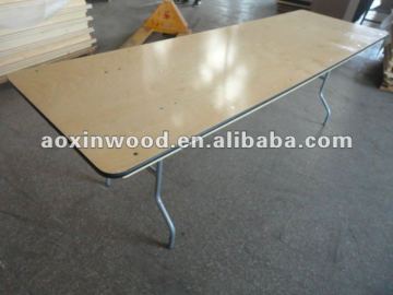 Plywood Banquet rectangle Table