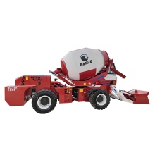 3.5m3 Diesel Engine Tow-Behind Self Mixing Cement Mixer