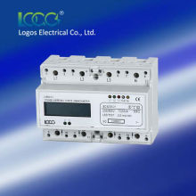 DIN Rail Three Phase Electronic LCD energy meter /electricity meter /kWh meter LEM041CL / FL / CN