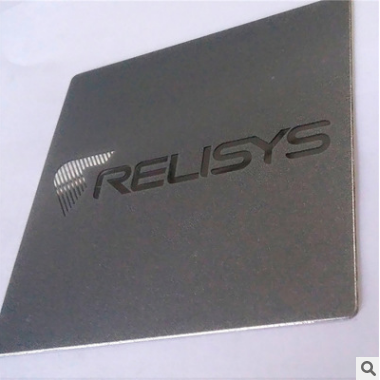 Marca registrada LOGO Etching Nameplate