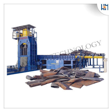 Thin and light materials baling shear