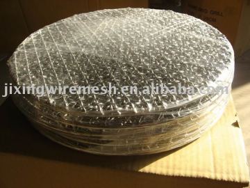 Crimped Round BBQ grid mesh