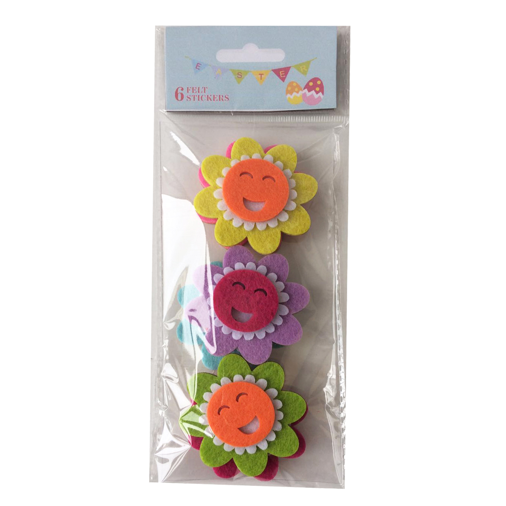 Easter Colourful Sunflower Sticker