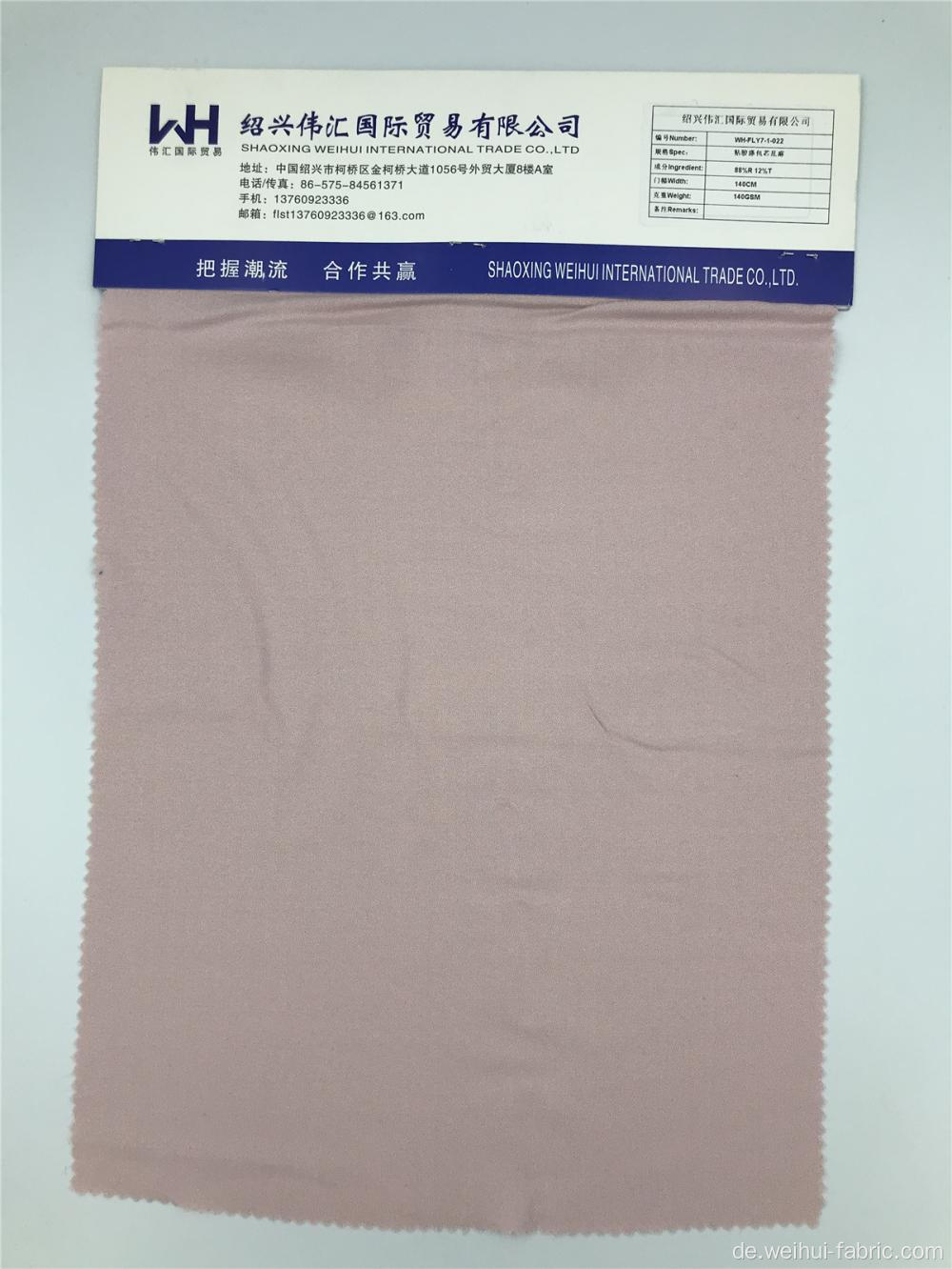 Gewebe 140GSM Rayon / Polyester Plain Fabrics