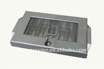 aluminium poker chip tray casino chip tray blackjack chip tray