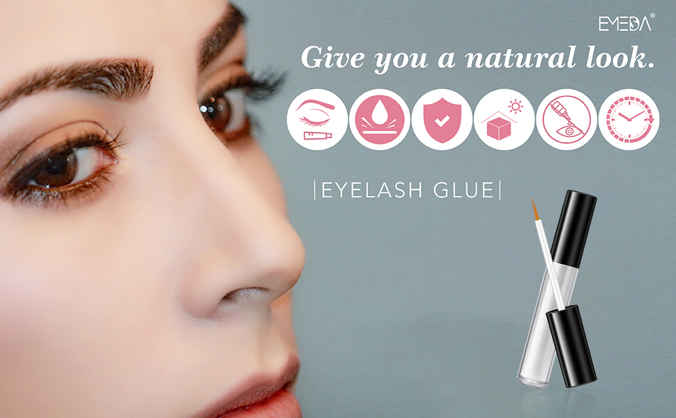 Colle de faux cils transparente de longue durée en gros Vegan Wholesale Vegan Clear Longlasting False Eyelash Glue