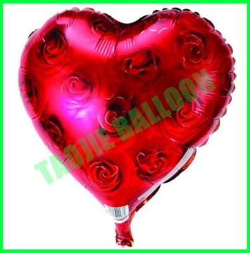 18" Valentine' Day Rose balloon