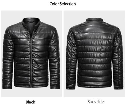 Black Turtleneck Cotton Jacket