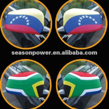 Car wing mirror cover sock flags