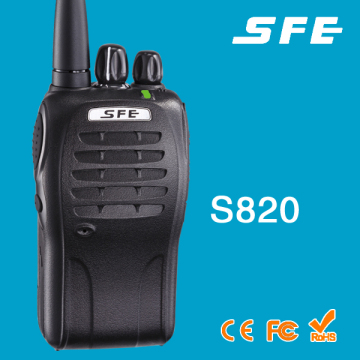 SFE S820 Professional 5W VHF Handheld Two Way Radios