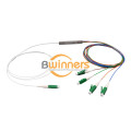 Steel Tube 1x4 LC/APC Ftth Splitter