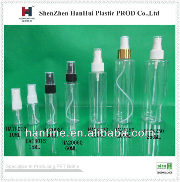 clear plastic pet sprayer bottles