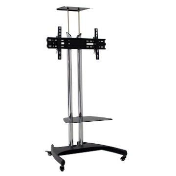 TV mobile cart for display up to 65 inch