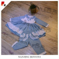 Butik borong pembuatan semula ruffles set fesyen