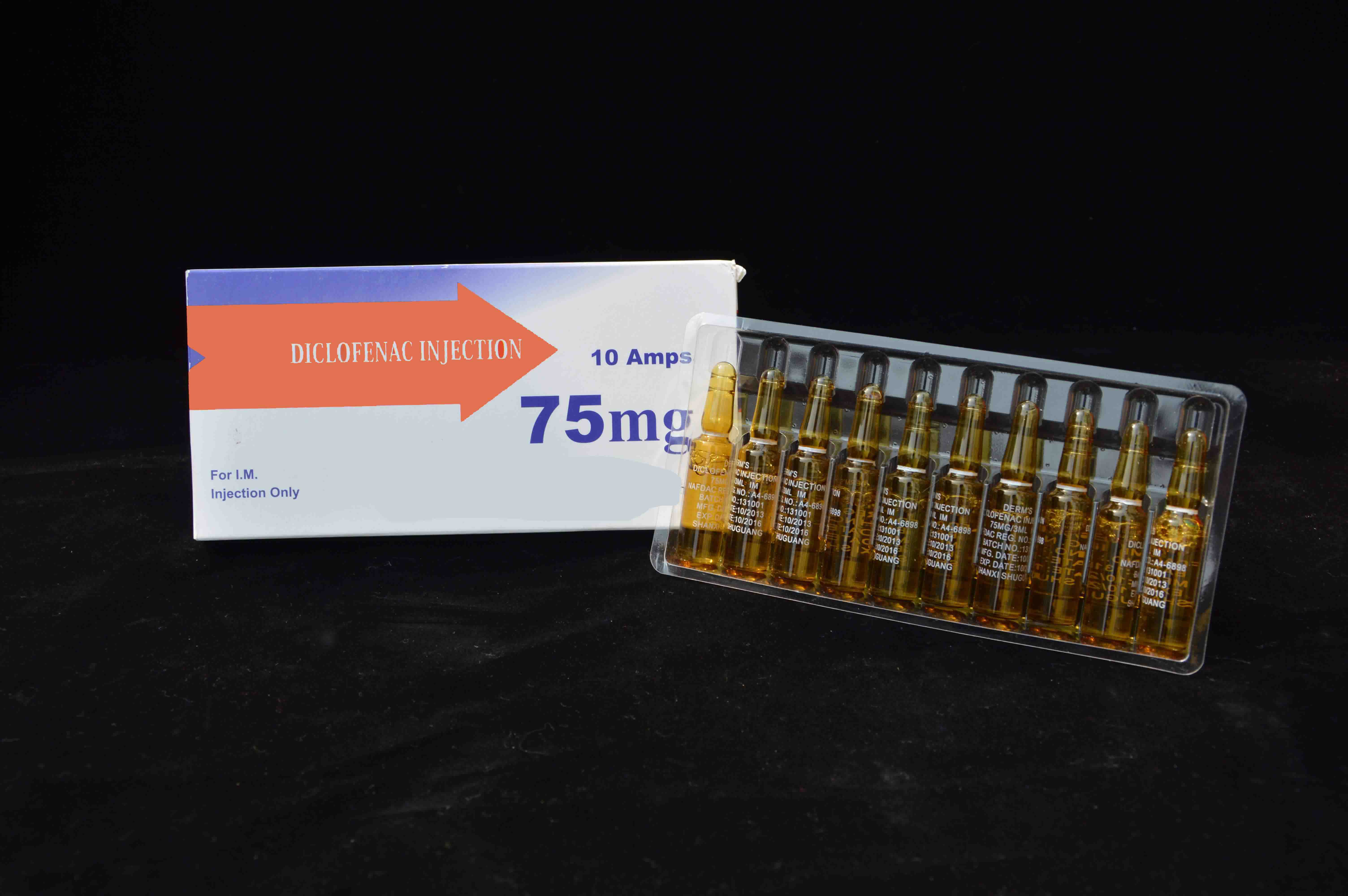 Diclofenac Sodium Injection 75mg