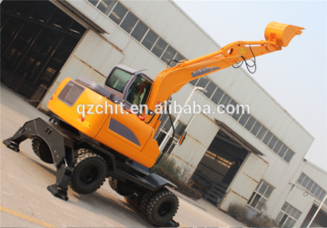 Hot sale wheeled wheel excavator price cheaper for sale