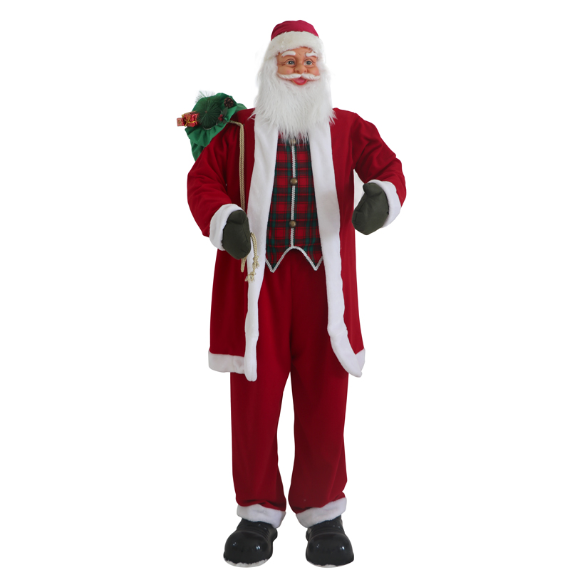 Meilleur Santa Claus grandeur nature Best Life Size Santa Claus