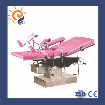 2015 hot product manual gynecological examination table