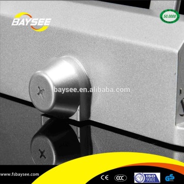 Aluminum remote soft close sliding door closer