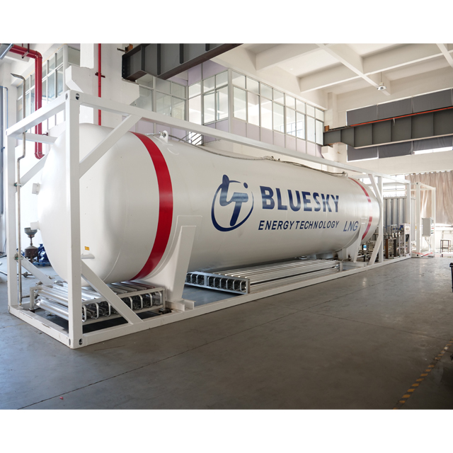 20M3 Bluesky LNG storage tank for LNG refuel station