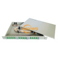 1U 12-24 Cores Fiber Optic Patch Panel