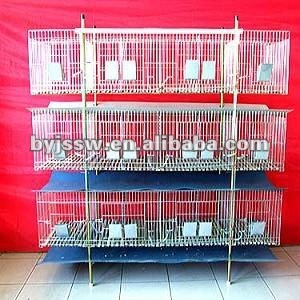 Galvanized Steel Rabbit Cage