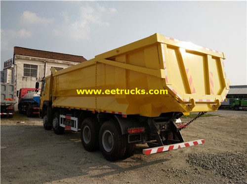 Sinotruk 25 tani 8x4 dumper malori