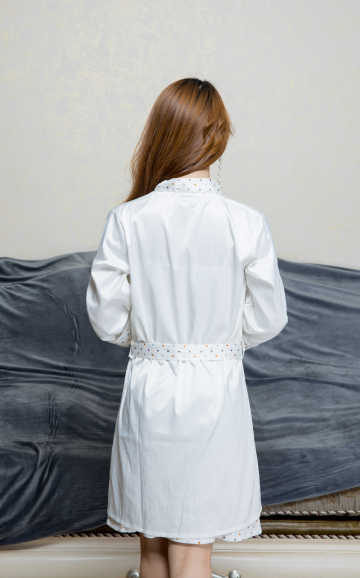 Women's soft satin housewear pajamas