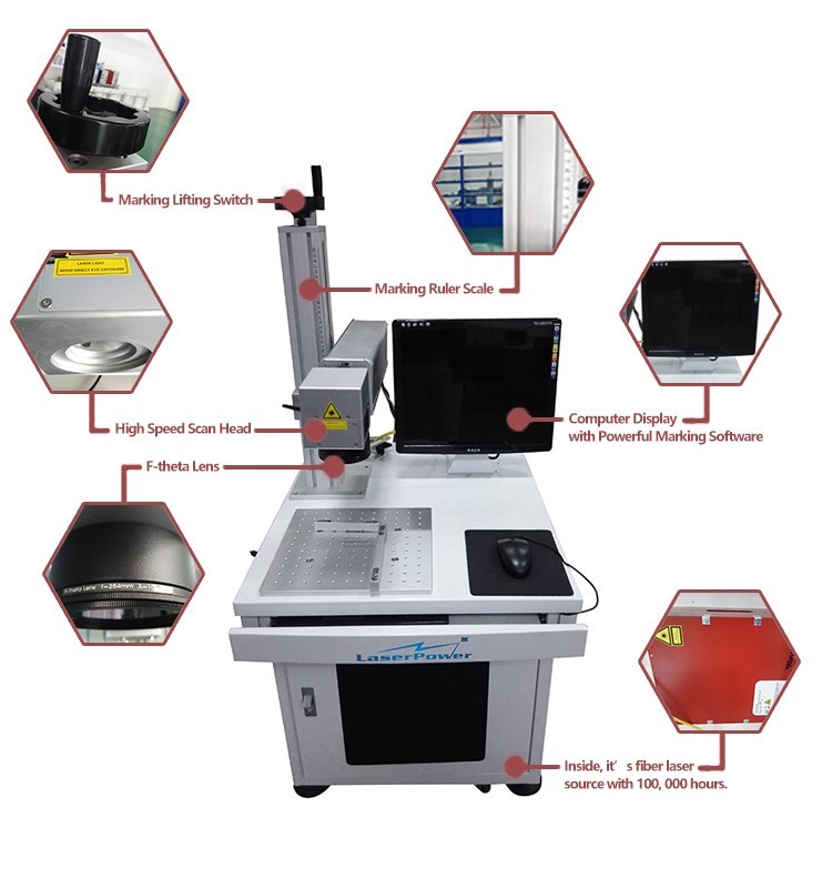 Portable Design Recorder Fiber Laser Marking Machine