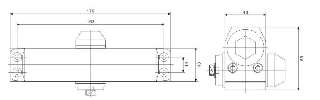 الباب أقرب Door closer