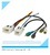 custom auto stereo radio wire harness suitable for Nissan China