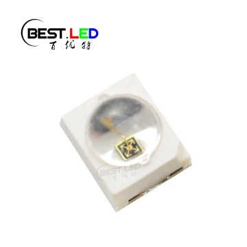 570 nm LED emitterių kupolo objektyvas SMD LED LED 60 laipsnių