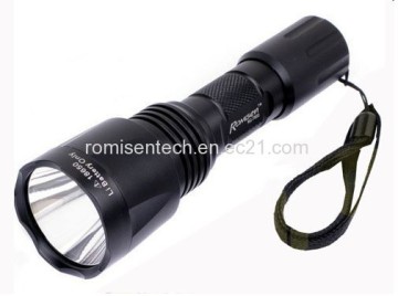 Romisen RC-T602 1000 Lumens LED Flashlight Torch with CREE XML-T6 LED